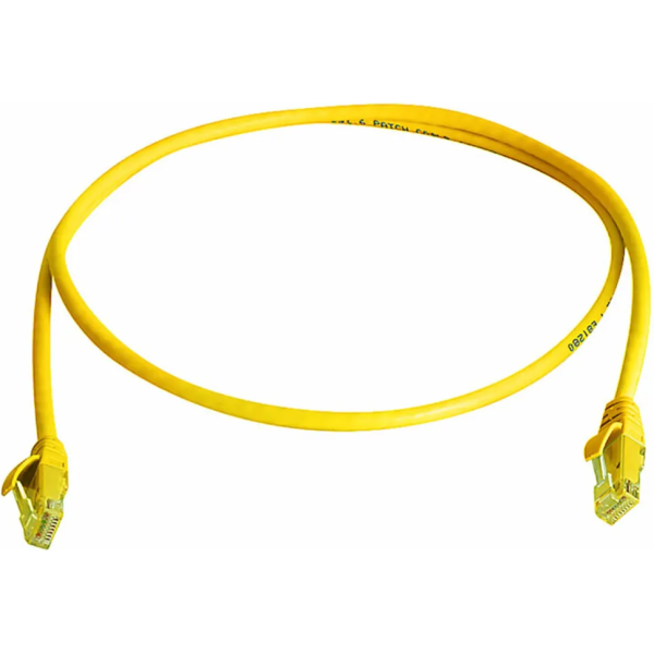 Digitus PATCH UTP C6 0,25M yellow - 10kom